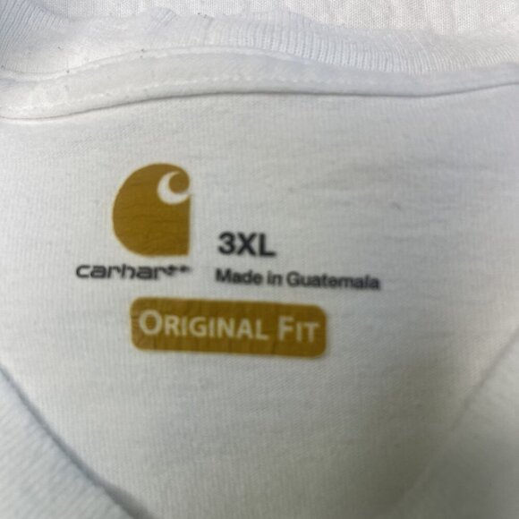 Carhartt Lot of 2 Mens Original Fit Heavyweight Short-Sleeve T-Shirt 3XL Cotton - Picture 10 of 12